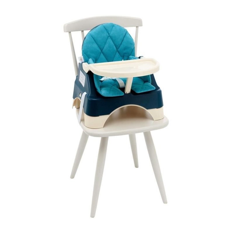 Réhausseur de chaise - oketi poketi - wooded bleu Réhausseur de chaise - oketi poketi - wooded bleu