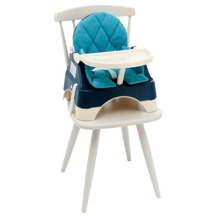 Réhausseur de chaise - oketi poketi - wooded bleu Réhausseur de chaise - oketi poketi - wooded bleu