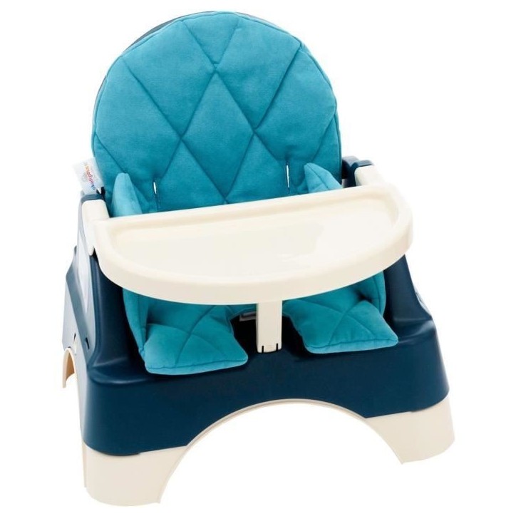Réhausseur de chaise - oketi poketi - wooded bleu Réhausseur de chaise - oketi poketi - wooded bleu