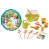 SMOBY - Silence ça Pousse Mini serre avec poignée + accessoires - Fa