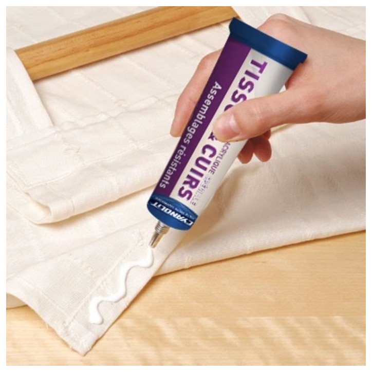 Colle spéciale tissu - CYANOLIT - Fixation flexible - Idéale pour tissus et textiles Colle spéciale tissu - CYANOLIT - Fixation flexible - Idéale pour tissus et textiles