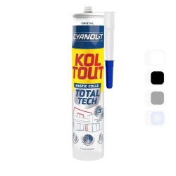 Colle de fixation et d'étanchéité - CYANOLIT - Total tech - Cristal