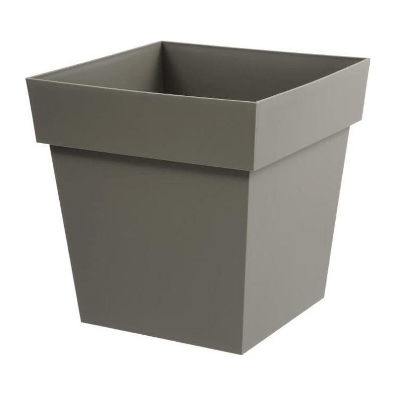 Pot de fleur Carré 40 cm - EDA - Toscane - 38 L - 39 x 39 x H.39 cm - Pot de fleur Carré 40 cm - EDA - Toscane - 38 L - 39 x 39 x H.39 cm -