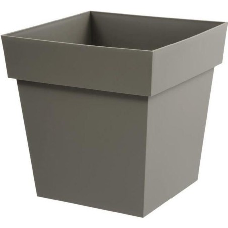 Pot de fleur Carré 40 cm - EDA - Toscane - 38 L - 39 x 39 x H.39 cm -