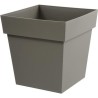 Pot de fleur Carré 40 cm - EDA - Toscane - 38 L - 39 x 39 x H.39 cm -