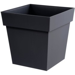 Pot de fleur Carré 40 cm - EDA - Toscane - 38 L - 39 x 39 x H.39 cm -