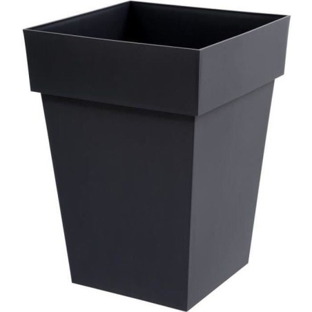 Pot de fleur mi-haut Carré 40 cm - EDA - Toscane - 51 L - 39 x 39 x H