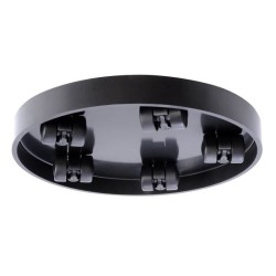 EDA Support a roulettes - Ø 30 cm x H 5 cm - Gris ardoise