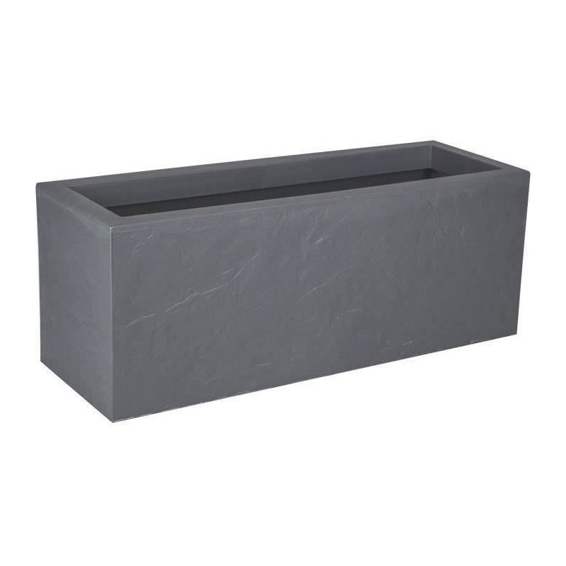 EDA Jardiniere VOLCANIA UP - 57 L - 79,5 x 29,5 x 29,5 cm - Gris galet EDA Jardiniere VOLCANIA UP - 57 L - 79,5 x 29,5 x 29,5 cm - Gris galet