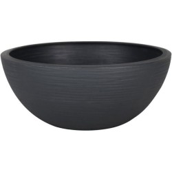 EDA Pot vasque GRAPHIT UP - 5,5L - Ø 30cm x H 12 cm - Gris anthracite