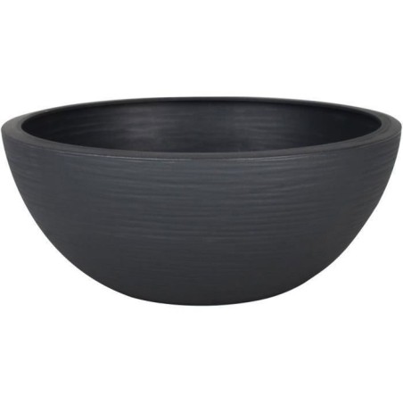 EDA Pot vasque GRAPHIT UP - 5,5L - Ø 30cm x H 12 cm - Gris anthracite