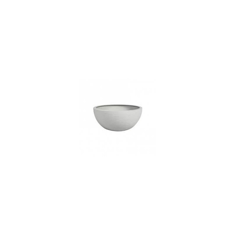EDA Pot de fleurs vasque GRAPHIT UP - 5,5L - Ø 30 cm x 12 cm - Blanc EDA Pot de fleurs vasque GRAPHIT UP - 5,5L - Ø 30 cm x 12 cm - Blanc