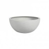EDA Pot de fleurs vasque GRAPHIT UP - 5,5L - Ø 30 cm x 12 cm - Blanc