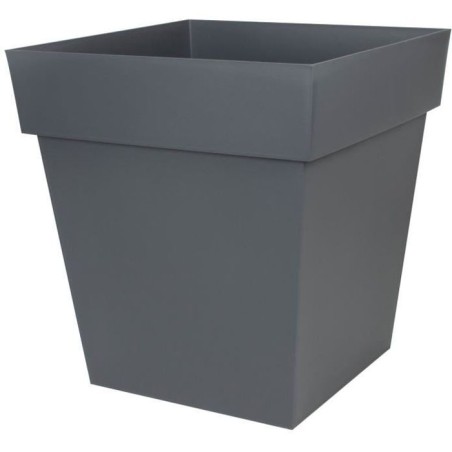 Pot de fleurs Carré 50 cm - EDA - Toscane - 87 L - 49,5 x 49,5 x H.52