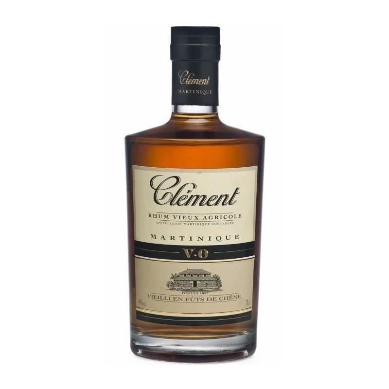 Rhum Clément VO - Rhum agricole vieux - 40%vol - 70cl Rhum Clément VO - Rhum agricole vieux - 40%vol - 70cl