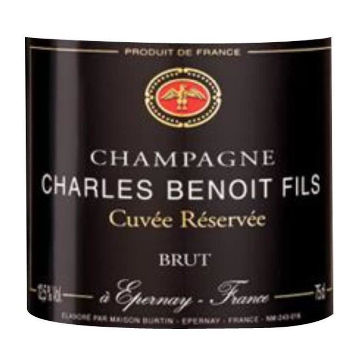 Champagne Charles Benoit & Fils Brut 75cl