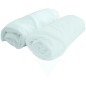 Drap housse bébé DOMIVA - Jersey - Blanc - 60 x 120 cm - Lot de 2