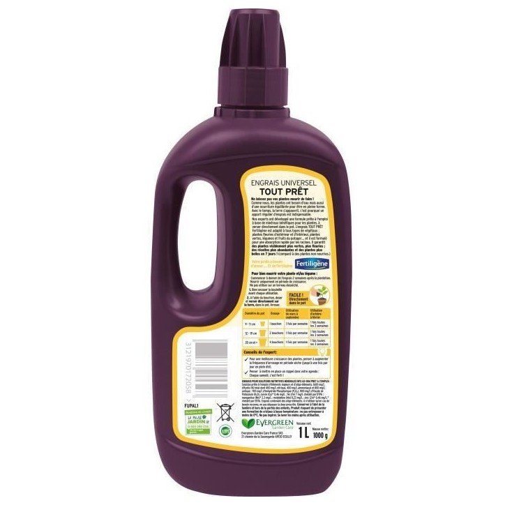 FERTILIGENE Engrais Universel - 1 L FERTILIGENE Engrais Universel - 1 L