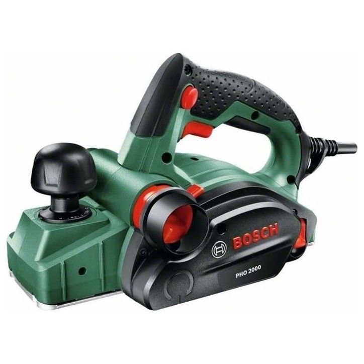 Rabot filaire Bosch - PHO 2000 - 700W - 82mm - Bois - Monophasé Rabot filaire Bosch - PHO 2000 - 700W - 82mm - Bois - Monophasé