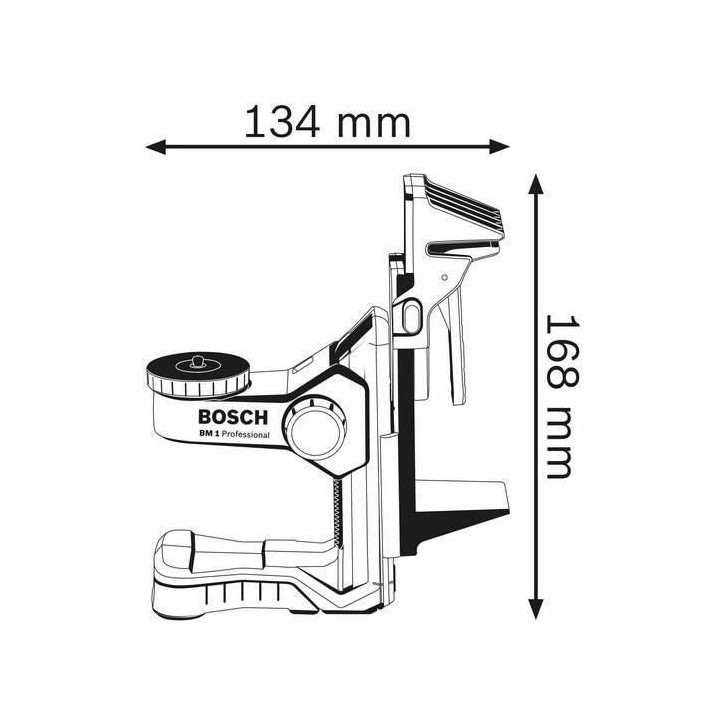 Accessoire de mise a niveau Bosch Professionnal BM1, solution universelle pour tous les lasers lignes - 0601015A01 Accessoire de mise a niveau Bosch Professionnal BM1, solution universelle pour tous les lasers lignes - 0601015A01