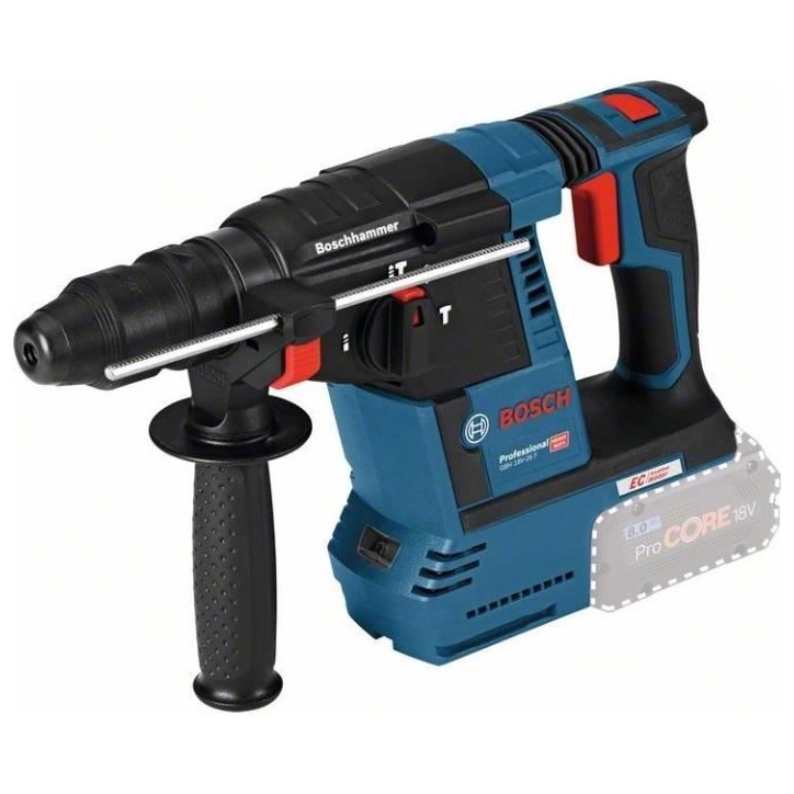 Perforateur SDS Plus 18V GBH 18V-26 F 2,6J (sans batterie ni chargeur) en coffret L-BOXX - BOSCH - 0611910001