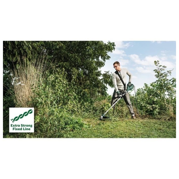 Débroussailleuse Bosch - AFS 23-37 - (1000W, livrée avec 3 fils de 37 cm, 1 lame de débroussailleuse et 1 bandouliere) Débroussailleuse Bosch - AFS 23-37 - (1000W, livrée avec 3 fils de 37 cm, 1 lame de débroussailleuse et 1 bandouliere)