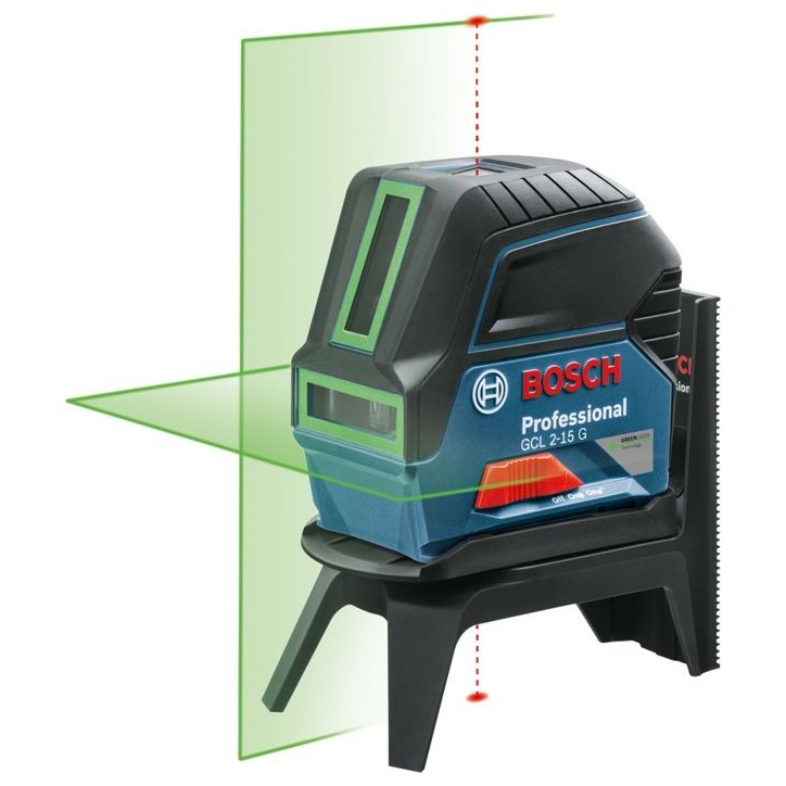 Laser ligne Bosch Professional GCL 2-15 G Portée 15 m + Support rotatif RM1 + Support fixe BM3 - 0601066J00 Laser ligne Bosch Professional GCL 2-15 G Portée 15 m + Support rotatif RM1 + Support fixe BM3 - 0601066J00