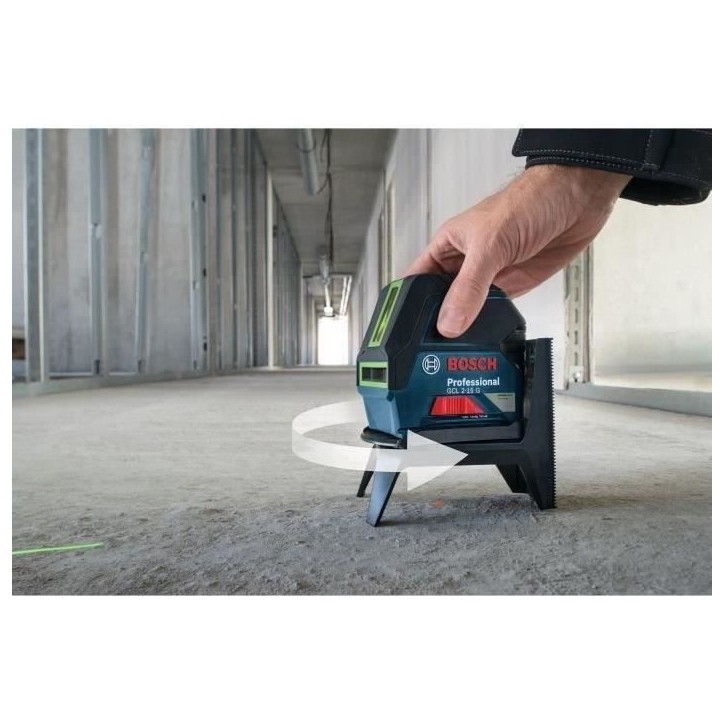 Laser ligne Bosch Professional GCL 2-15 G Portée 15 m + Support rotatif RM1 + Support fixe BM3 - 0601066J00 Laser ligne Bosch Professional GCL 2-15 G Portée 15 m + Support rotatif RM1 + Support fixe BM3 - 0601066J00