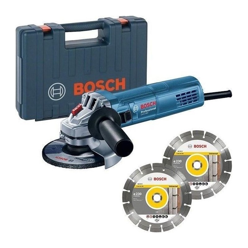 Meuleuse d'angle BOSCH PROFESSIONAL GWS 880 - 880 W - 125 mm - Pour B