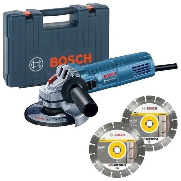 Meuleuse d'angle BOSCH PROFESSIONAL GWS 880 - 880 W - 125 mm - Pour Béton Meuleuse d'angle BOSCH PROFESSIONAL GWS 880 - 880 W - 125 mm - Pour Béton
