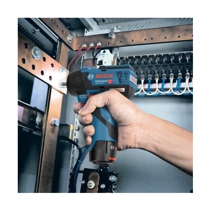 Boulonneuse Bosch Professional GDS 12V-115 + 2 batteries 3,0Ah + L-BOXX - 06019E0103 Boulonneuse Bosch Professional GDS 12V-115 + 2 batteries 3,0Ah + L-BOXX - 06019E0103