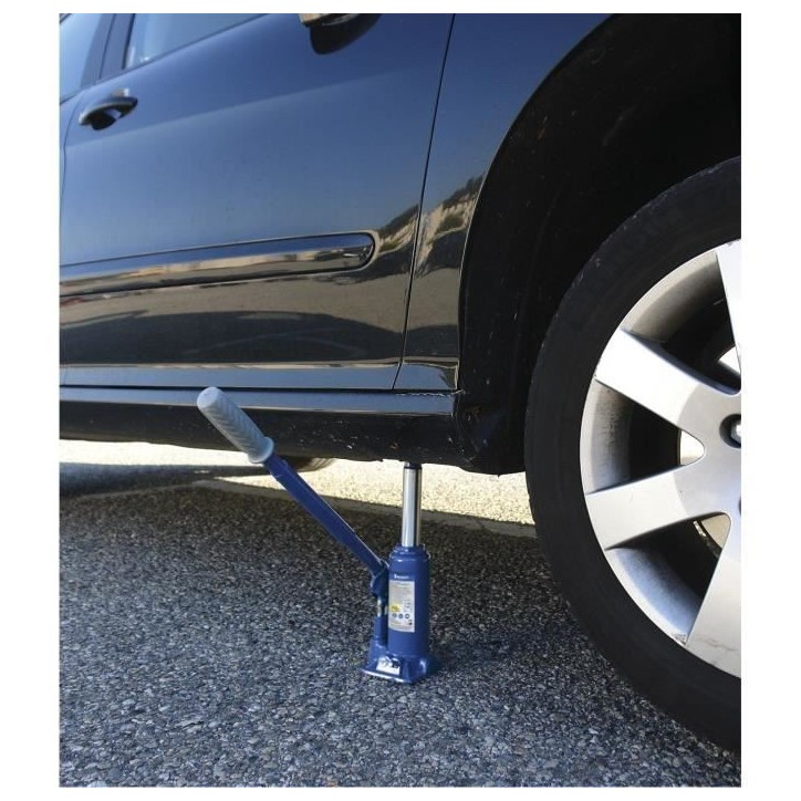 Cric hydraulique bouteille 3 tonnes hauteur levage 195mm a 385mm - MICHELIN - Pour le lavage de voiture, SUV, utilitaires, 4x4.