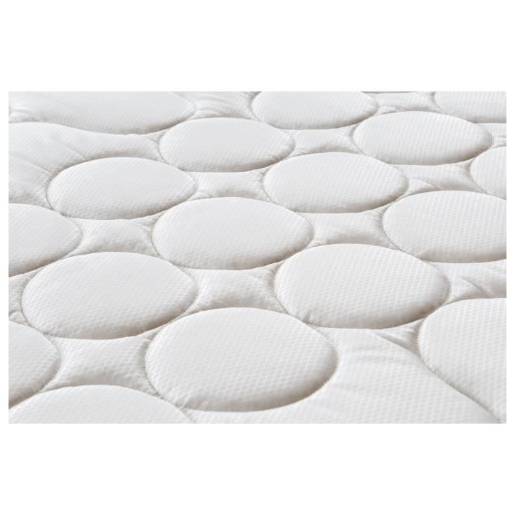 Ensemble Matelas + sommier 160x200 cm - 600 Ressorts ensachés - 5 zones de confort - 19 cm - Ferme - DEKO DREAM Springmax Ensemble Matelas + sommier 160x200 cm - 600 Ressorts ensachés - 5 zones de confort - 19 cm - Ferme - DEKO DREAM Springmax
