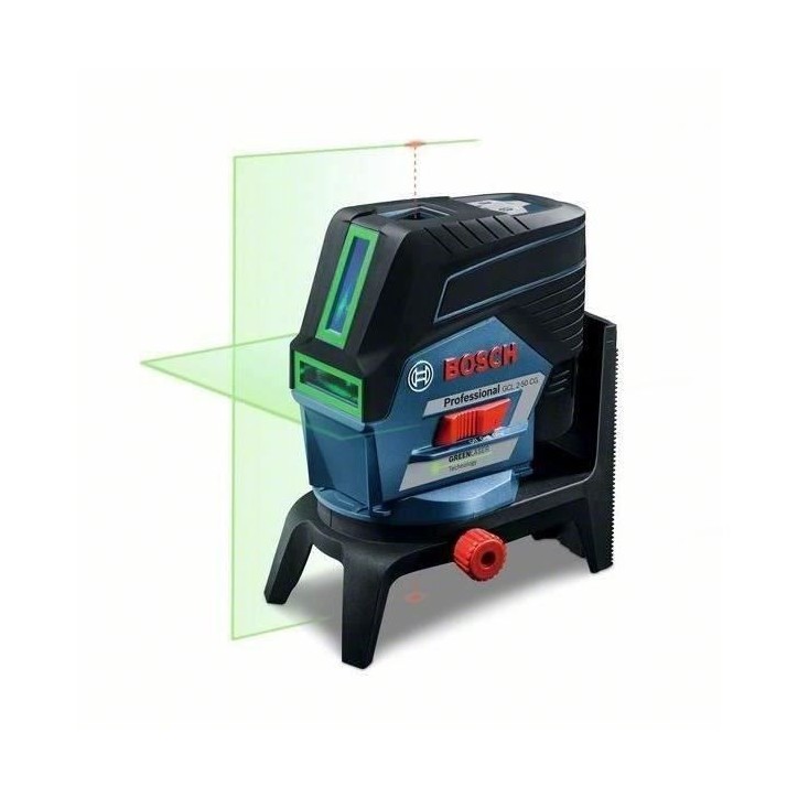 Laser ligne Bosch Professional GCL 2-50 CG sans pilles - Laser vert - Portée 50 metres - 0601066H03 Laser ligne Bosch Professional GCL 2-50 CG sans pilles - Laser vert - Portée 50 metres - 0601066H03