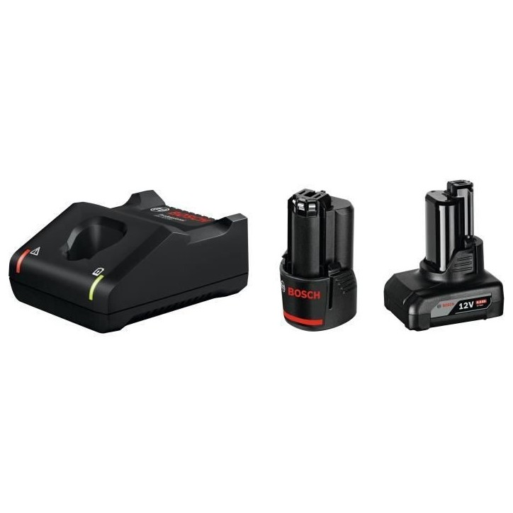 Set 2 Batteries Bosch Professional 12V GBA 2,0Ah + 4,0Ah - 1600A01NC9 Set 2 Batteries Bosch Professional 12V GBA 2,0Ah + 4,0Ah - 1600A01NC9