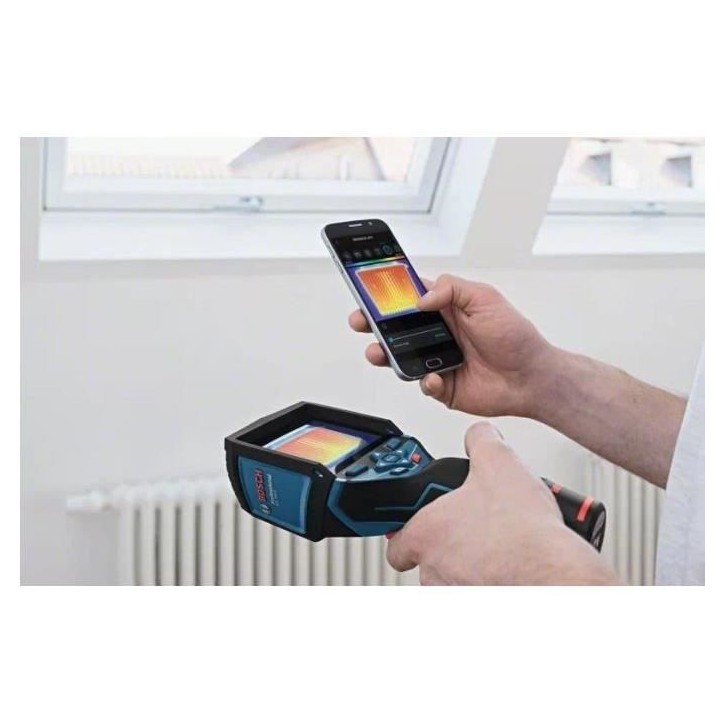 Détecteur thermique Bosch Professional GTC 400 C -10°C a +400°C (sans batterie ni chargeur) - 0601083108 Détecteur thermique Bosch Professional GTC 400 C -10°C a +400°C (sans batterie ni chargeur) - 0601083108