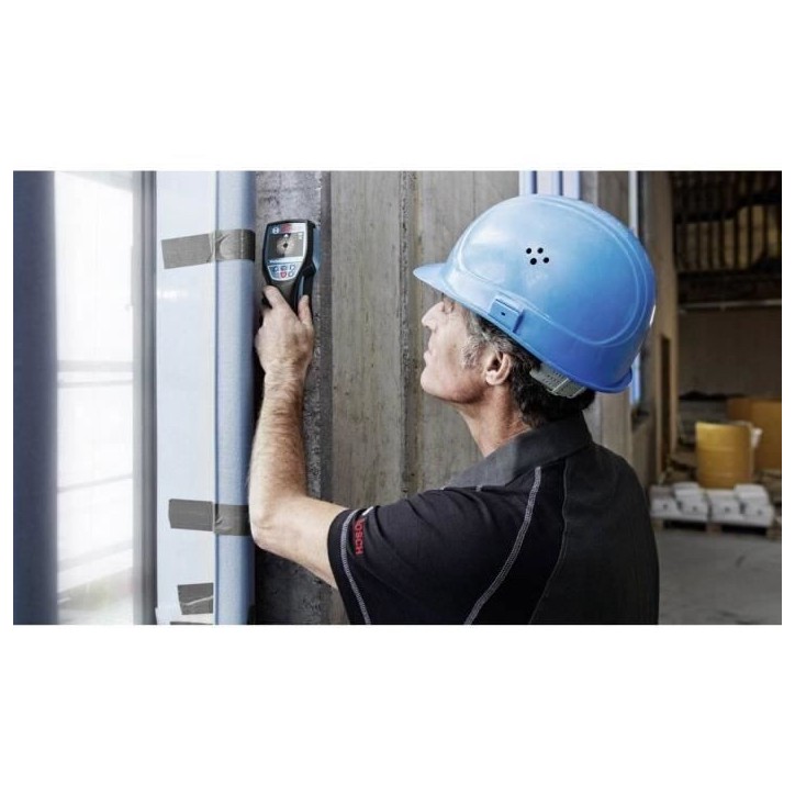 Détecteur mural Bosch Professional D-Tect 120 Profondeur max de 120mm - Dual Power Source- 0601081308 Détecteur mural Bosch Professional D-Tect 120 Profondeur max de 120mm - Dual Power Source- 0601081308