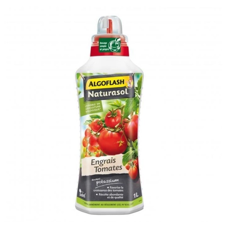 ALGOFLASH Engrais liquide Tomates 1 L ALGOFLASH Engrais liquide Tomates 1 L