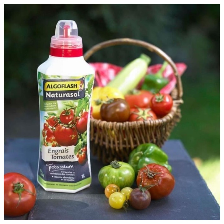 ALGOFLASH Engrais liquide Tomates 1 L ALGOFLASH Engrais liquide Tomates 1 L