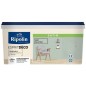 RIPOLIN Peinture Couleur Satin Ultra Couvrante pour Cuisine, Chambre, Salon, Salle, Entrée, Couloir - Vert Palatino