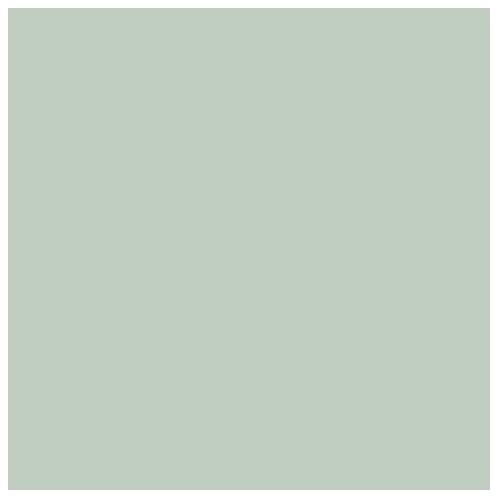 RIPOLIN Peinture Couleur Satin Ultra Couvrante pour Cuisine, Chambre, Salon, Salle, Entrée, Couloir - Vert Palatino