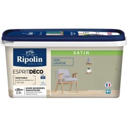 Peinture esprit deco multi-supports - RIPOLIN - 445877 - Vert gaspesie