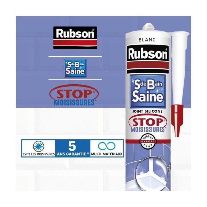 STOP MOISISSURE SDB SAINE BLANC EX SANITAIRE