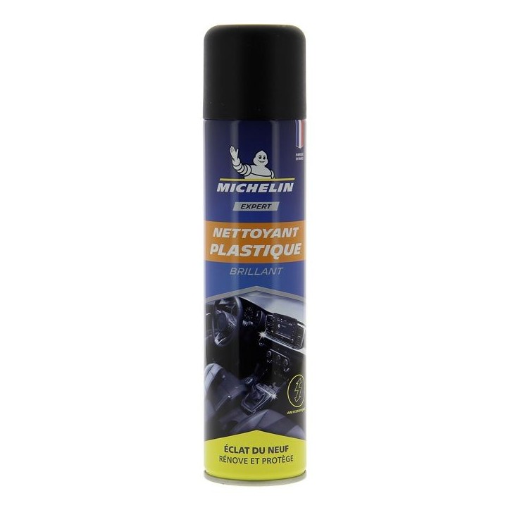 Nettoyant lustrant tableau de bord Brillant 400ml - MICHELIN - Gamme EXPERT - plastiques intérieurs brillants et satinés