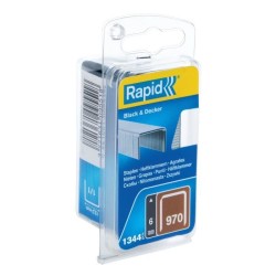 RAPID - Agrafes en fil plat n°970/06mm - Blister 1344 - (40109549)