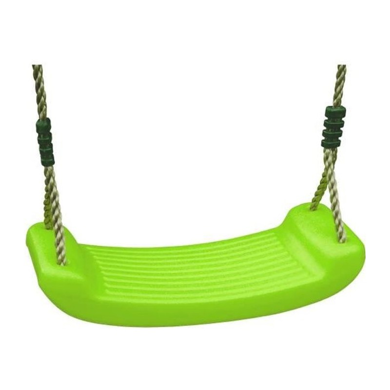 Siege de balançoire pour enfant TRIGANO - Vert - Réglable - Plastiqu