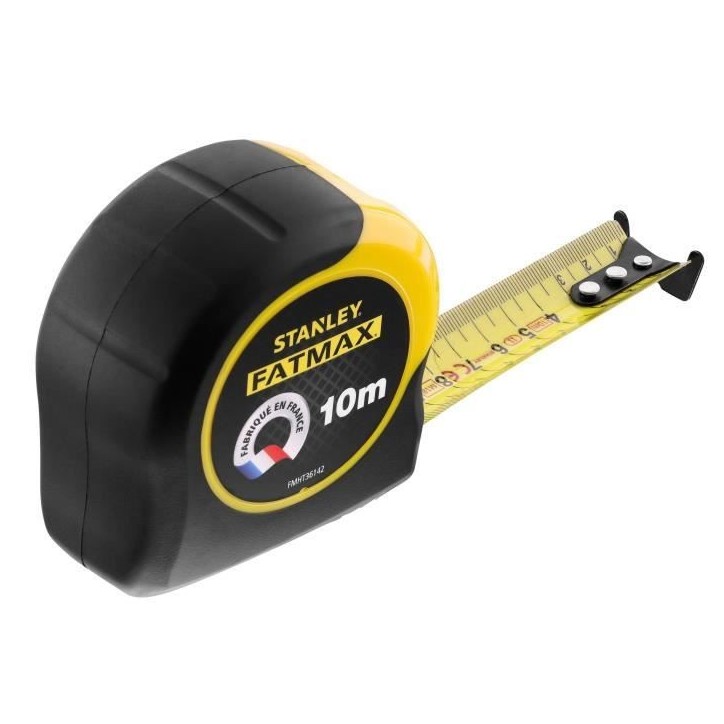 Metre a ruban - STANLEY FATMAX - FMHT36142-0 - Blade Armor - 10 m - 32 mm - Ultra épais