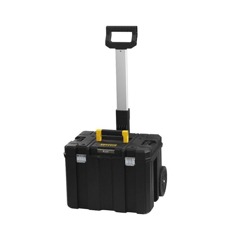 Coffre mobile STANLEY Grand volume avec manche télescopique - FMST1-7 Coffre mobile STANLEY Grand volume avec manche télescopique - FMST1-7