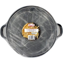 Friteuse - MENASTYL - 3645580 - En acier émaillé - Noir - 26 cm - Av