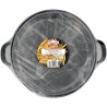 Friteuse - MENASTYL - 3645580 - En acier émaillé - Noir - 26 cm - Av